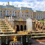 Grand Cascade in Peterhof Palace, Saint Peresburg, Russia