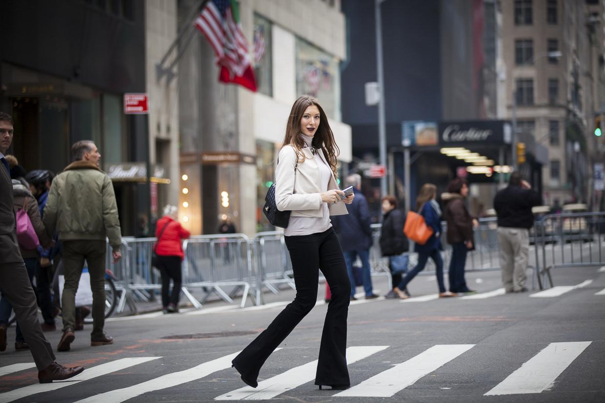 NEW YORK STREET STYLE: HOW TO WEAR WIDE-LEG JEANS