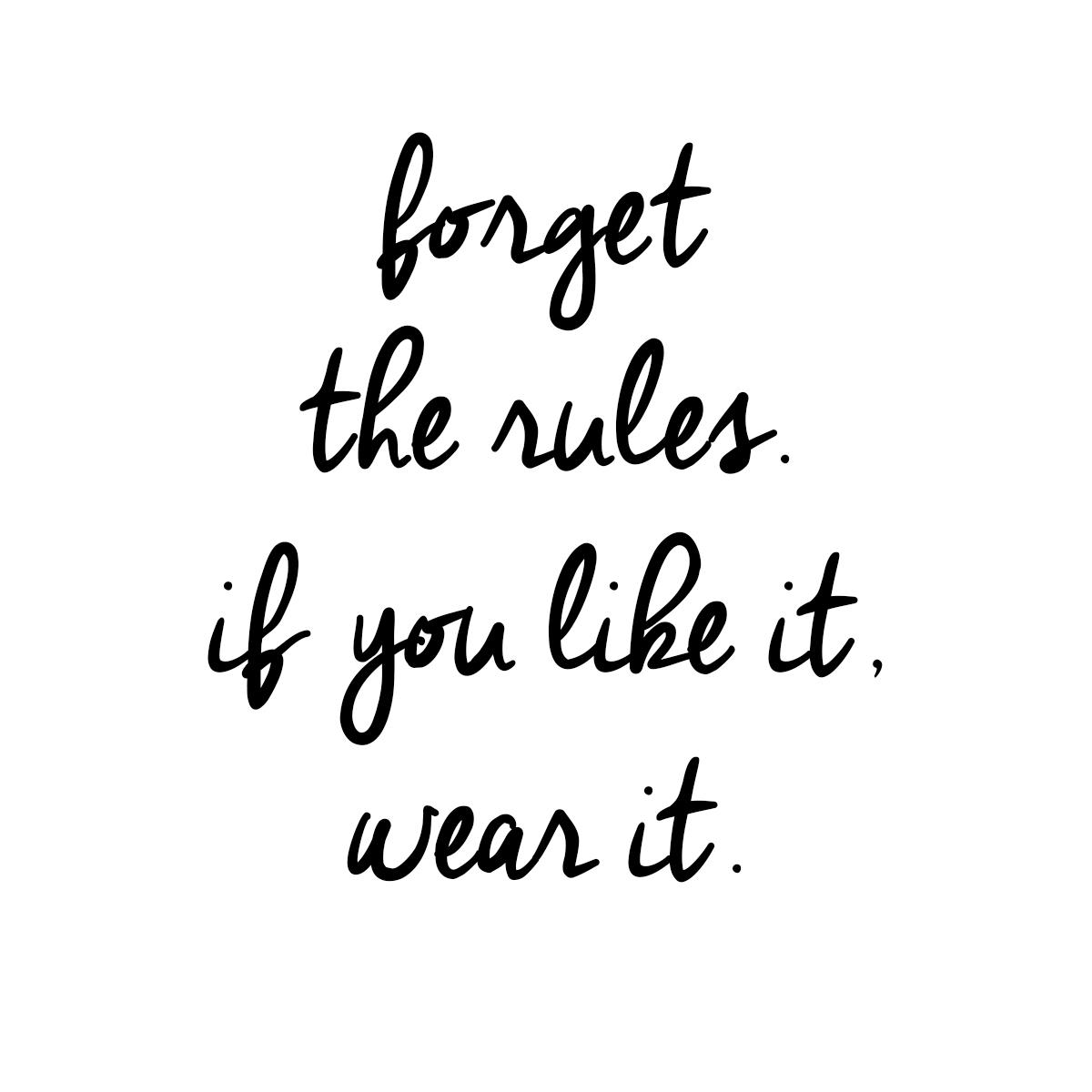 forget-the-rules