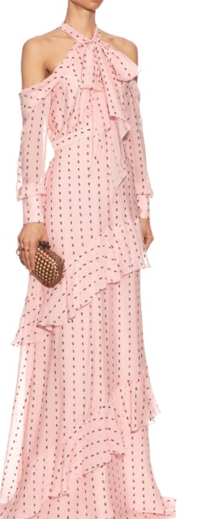 pink dress erdem