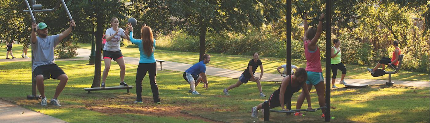 adult outdoor fitness