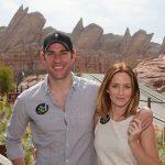 Emily Blunt and John Krasinski, Cars Land