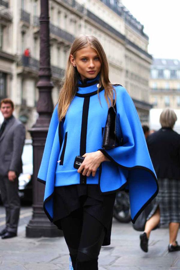 how to style a cape