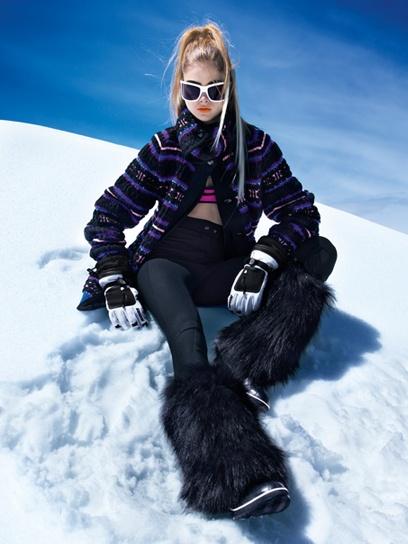 glamour skiing