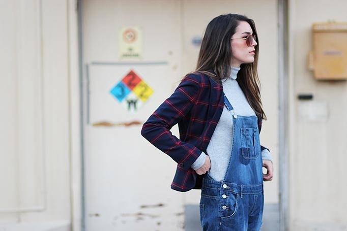 how to style dungarees