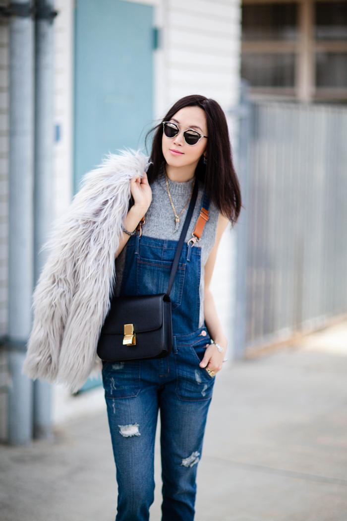 how to style dungarees