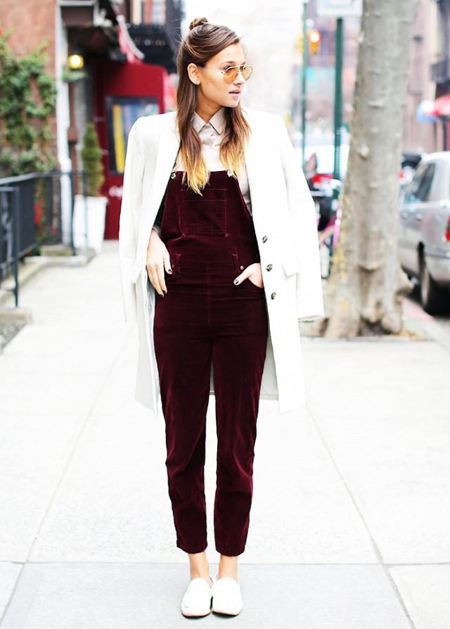 how to style dungarees