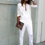 17-Le-Fashion-Blog-17-Ways-To-Wear-White-Ripped-Overalls-Button-Down-Leopard-Print-Bag-Sandals