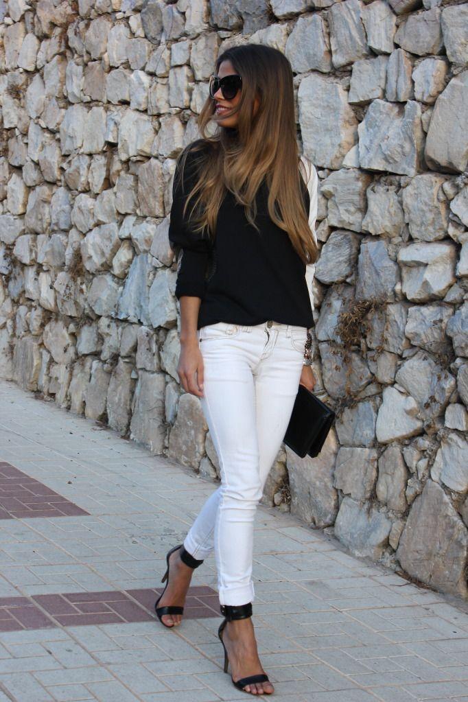 white denim