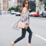 1.-ripped-jeans-with-chic-ruffled-top